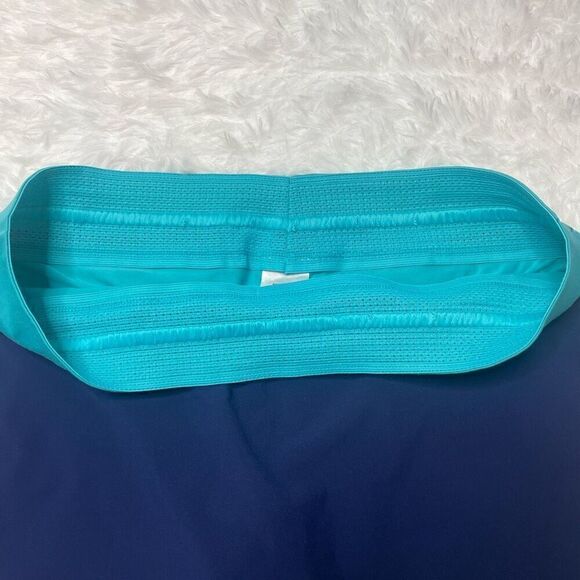 Adidas Skort Skirt Size Large Pockets Blue Athletic Built in Shorts Stretchy Ten - Picture 11 of 11